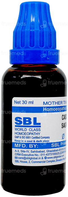 Sbl Cascara Sagrada Q Mother Tincture 30Ml